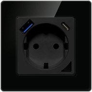 AVATTO N-WOT10-EU - WiFi, USB, fekete - Okos konnektor