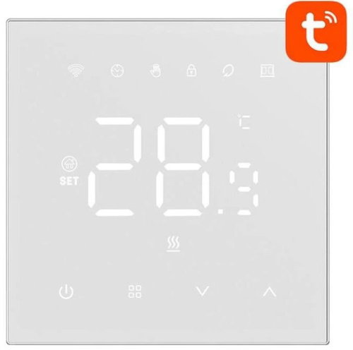 AVATTO WT410 16A Electric Heating Matter over WiFi Thermostat White - Thermostat - Main image