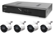 AVTECH kamerový set 1x NVR AVH1104 a 4x 2MPX IP Bullet kamera DGM2103SV - Kamerový systém
