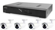 AVTECH camera set 1x NVR AVH1104 and 4x 2MPX Motorzoom IP Bullet camera DGM2643SV - Camera System
