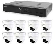 AVTECH camera set 1x NVR AVH1109 and 8x 5MPX IP Dome camera DGM5406ASE - Camera System