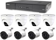 AVTECH Camera set - 1× DVR DGD1009AV, 4× 5MPX Dome DGC5205TSE, 4× 5MPX Bullet DGC5105TS, 4× power su - Camera System
