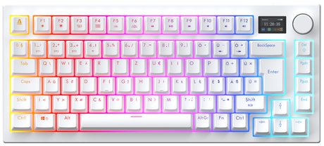 AVAX GM02Y PRO White - HU - Gaming Keyboard - Main image