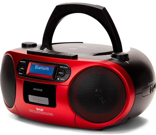 AIWA BBTC-660DAB/RD Hlavní obrázek AIWA BBTC-660DAB/RD - Radiomagnetofon - Hlavní obrázek