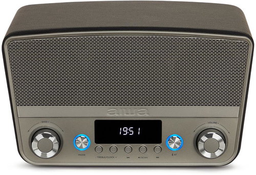 AIWA Vintage rádio BT reproduktor - BSTU-750BK - Rádio - Main image