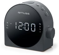 MUSE Radiobudík M-185 Cr - Radio Alarm Clock