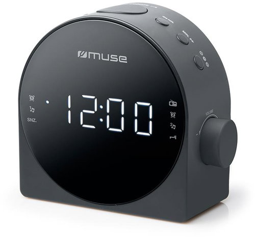 MUSE Radiobudík M-185 Cr - Radio Alarm Clock - Main image