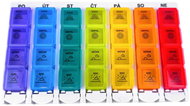 AMERICAN WAY Medication dispenser 28box 20,8 × 12,5 × 2,5 cm - Pill Dispenser