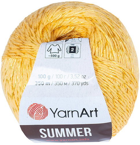 Axland Summer 100 g - 23 žlutá - Yarn - Main image