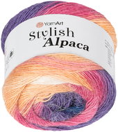 Axland Stylish Alpaca 150 g - 7717 růžová, fialová - Yarn
