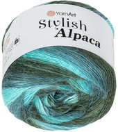 Axland Stylish Alpaca 150 g - 7720 zelená - Yarn