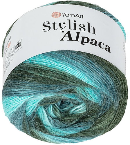 Axland Stylish Alpaca 150 g - 7720 zelená - Yarn - Main image