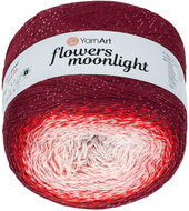 Axland Flowers Moonlight 260 g - 3269 vínová, růžová - Yarn