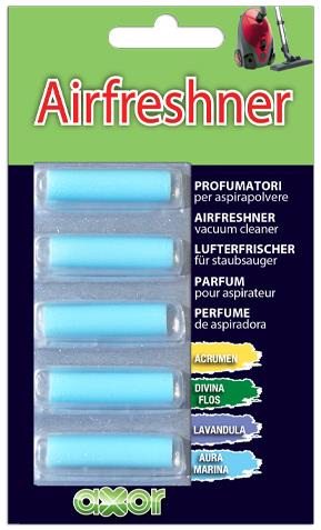 Axor Airfreshner Aura Marina, sea breeze 5 pcs - Vacuum Cleaner Freshener - Main image