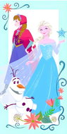 Aymax Frozen 70 × 140 cm - Bath Towel