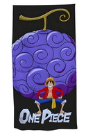 Aymax One Piece black - purple 70 × 140 cm, microfiber - Bath Towel