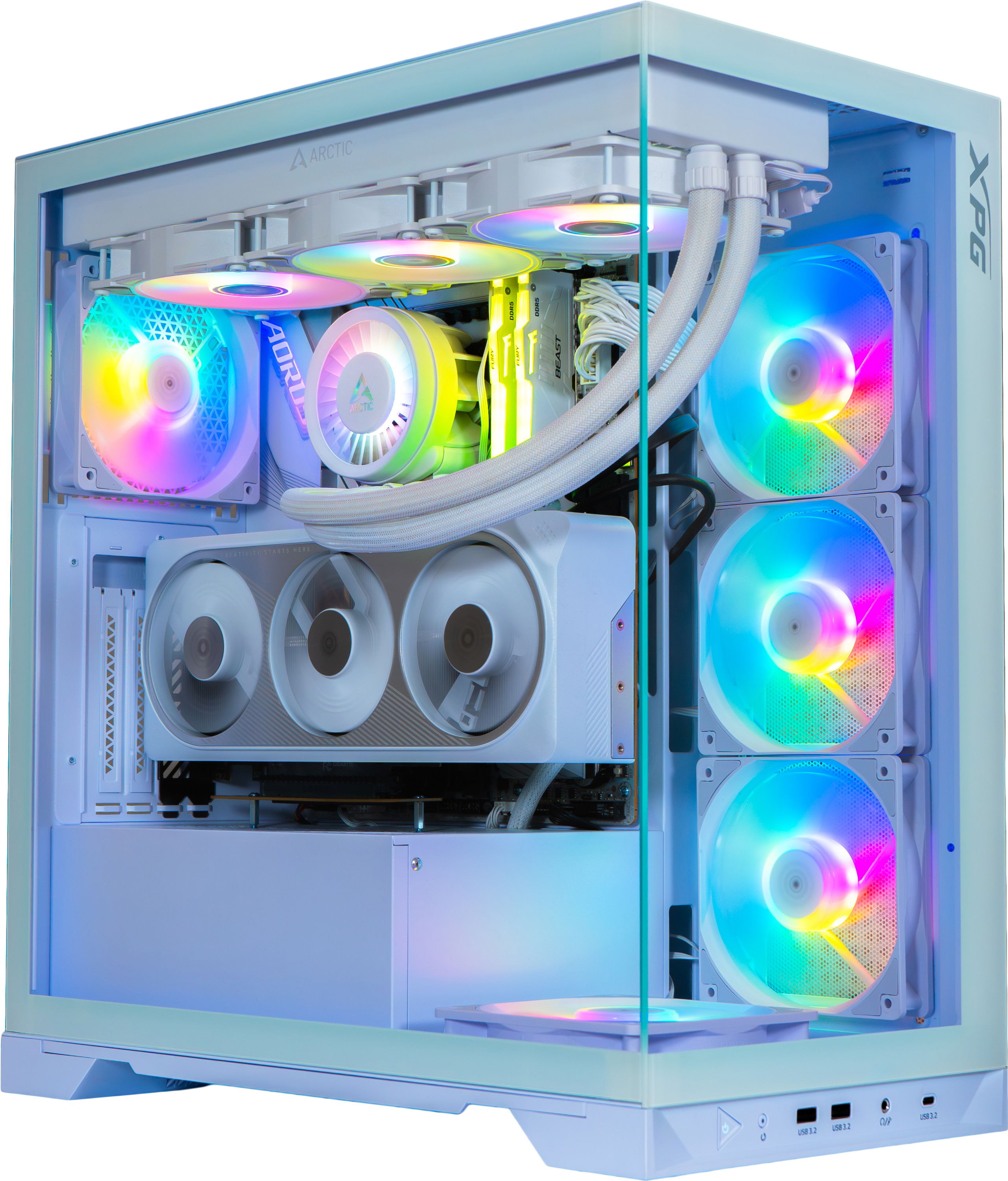 AlzaPC GameBox Elite Snowflake Edice i7 / RTX4070Ti SUPER / 64 GB RAM