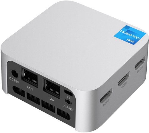 Acemagic T8-PRO N5105 (8+0) Silver - Mini PC - Fő fotó