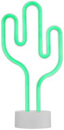 Aca Lighting Neon lamp - Cactus, 3 × AA batteries, IP20 - Table Lamp