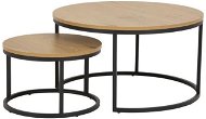 Konferenční stolek Spiro set 2 stolků, průměr 80 a 50 cm - Konferenční stolek