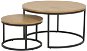 Konferenční stolek Spiro set 2 stolků, průměr 80 a 50 cm - Konferenční stolek