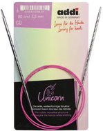 Kruhové jehlice Addi Unicorn 100 cm / 3,0 mm - Needle