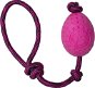 Kiwi Walker Hádzacie a plávacie Vajíčko Maxi z TPR peny, ružová, 8,5 cm - Hračka pre psov