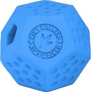 Kiwi Walker Gumová hračka DODECABALL s dierou na maškrty, Maxi 8 cm, Modrá - Hračka pre psov