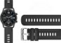 Aligator Watch 22mm Silicone Strap, Black - Watch Strap