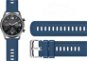 Aligator Watch 22mm Silicone Strap, Blue - Watch Strap