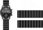 Aligator Watch 22 mm kovový remienok čierny - Remienok na hodinky