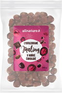 Allnature Mrazem sušené maliny v hořké čokoládě 250 g - Lyofilizované ovoce