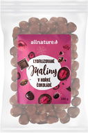 Allnature Mrazem sušené maliny v hořké čokoládě 100 g - Lyofilizované ovoce