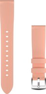 Watch Strap Alligator Watch 16mm Silicone Strap, Apricot - Řemínek