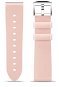 Alligator Watch 18mm silicone strap pink - Watch Strap