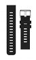 Aligator Watch 20 mm silikónový remienok čierny - Remienok na hodinky