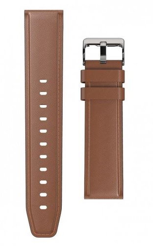 Alligator Watch 20mm Leather Strap Brown - Watch Strap - Main image