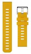 Alligator Watch 20mm Silicone Strap Mustard Yellow - Watch Strap