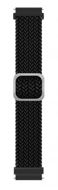 Alligator Watch 20mm Textile Strap Black - Watch Strap