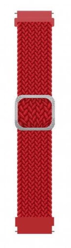 Alligator Watch 20mm Textile Strap Red - Watch Strap - Main image