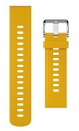 Alligator Watch 22mm Silicone Strap, Mustard Yellow - Watch Strap