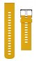 Aligator Watch 22 mm silikónový remienok horčicovo žltý - Remienok na hodinky