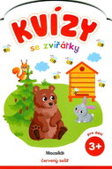 Kvízy se zvířátky červený sešit - Kniha
