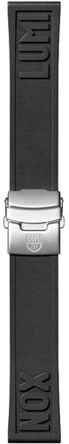 Luminox FPX.2406.21Q. K rubber strap 24 mm black - Watch Strap - Main image