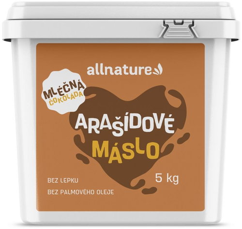 Allnature Peanut with milk chocolate 5 kg - Nut Cream - Main image