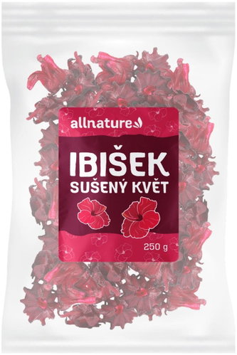 Allnature Hibiscus dried flower 250 g - Dried Fruit - Main image