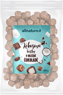 Allnature Chocolate covered coconut cubes 100 g - Dried Fruit