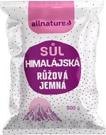 Allnature Himalájska soľ ružová 500 g - Soľ