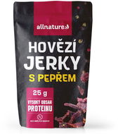 Allnature Beef Pepper Jerky 25 g - Sušené mäso