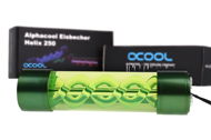 Alphacool Eisbecher Helix 250mm Reservoir - green - Expansion Tank